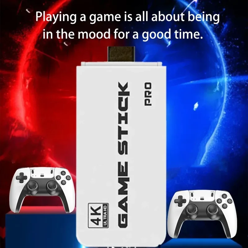 M15 Plus Game Stick Pro HD Output Retro Video Game Console Mini TV Handheld Classic Home Plug and Play Gaming Player