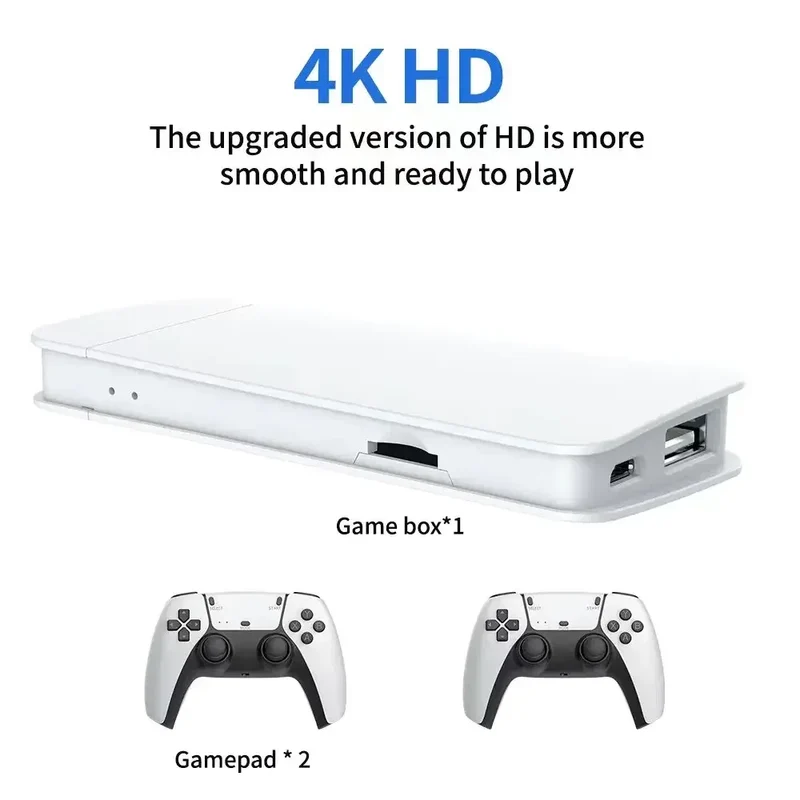 M15 Plus Game Stick Pro HD Output Retro Video Game Console Mini TV Handheld Classic Home Plug and Play Gaming Player