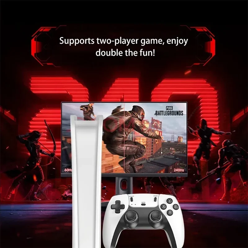 M15 Plus Game Stick Pro HD Output Retro Video Game Console Mini TV Handheld Classic Home Plug and Play Gaming Player
