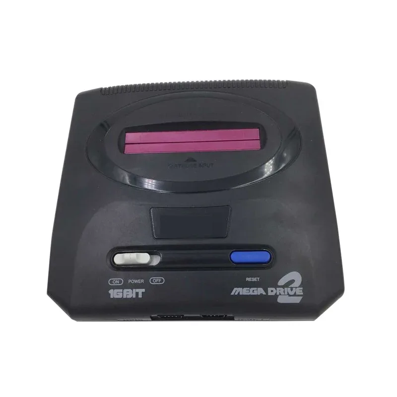 New Arrival Black Color PAL Version EU Plug Game Consoles Fit For Sega MD2 MD 2 TV Video Game Console Classic Card 16 Bit Boy