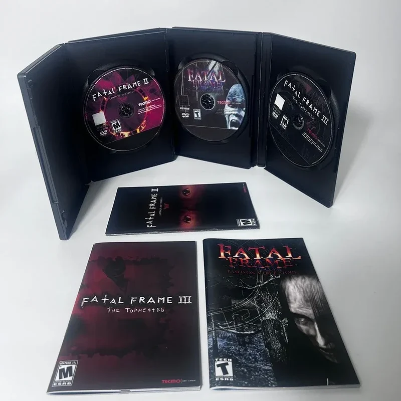 Retro video game Fatal Frame Series NTSC U/C Version copy digital burning disc DVD For PS direct reading modification machine