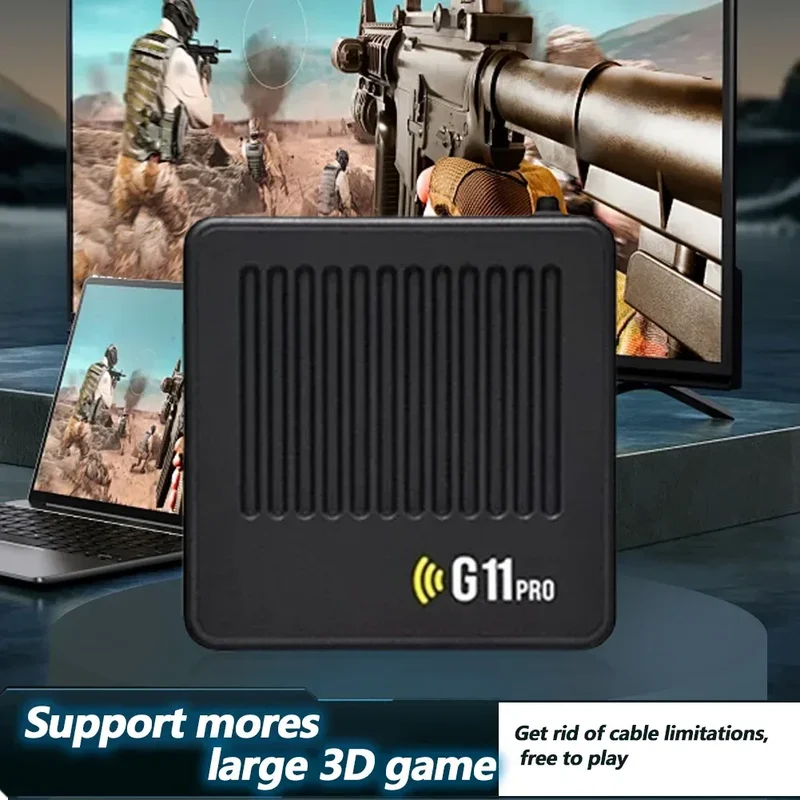 G11 Pro Video Game Box Built in 10000+ Retro Games Retro Game Box 4K HDMI-Compatible Output with 2.4G Wireless Dual Controllers
