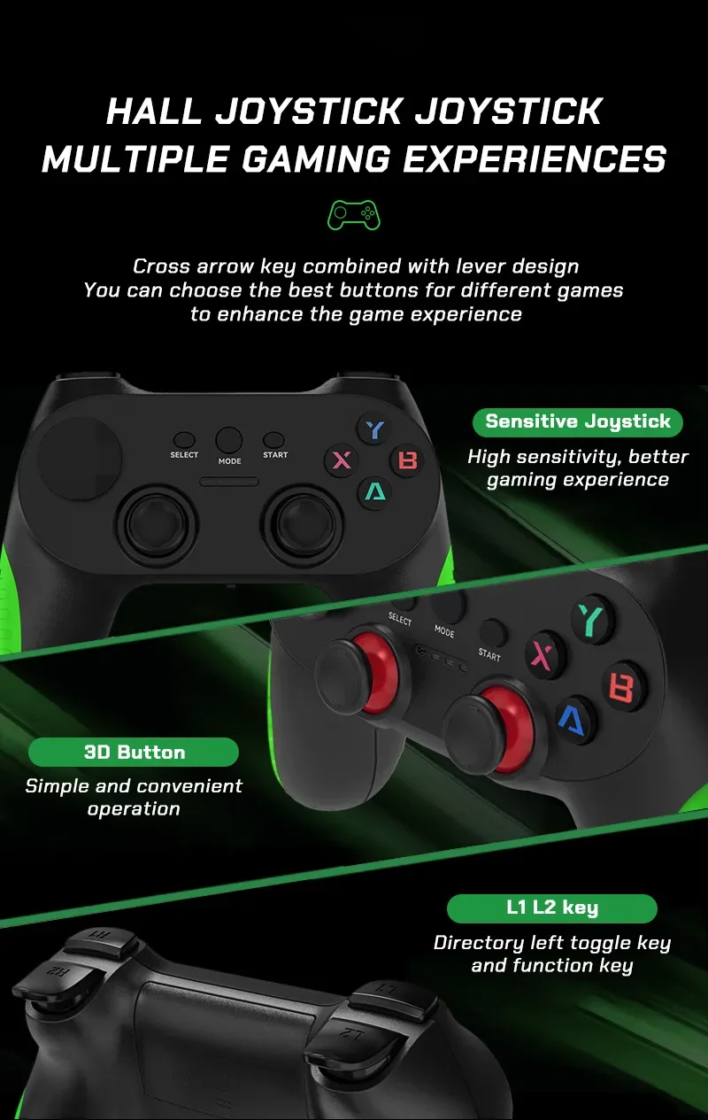 Super Console G36 Pro ultra128G Retro Video Game Console with 60000+ Games for MAME/PS1/PSP/DC Retro Kid Gift Game Console 4K HD