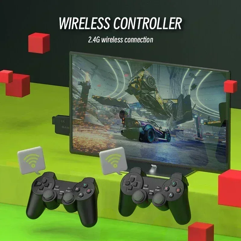 New stylish adult and child M8 home TV game console, 520 games, USB wireless dual P, 2.4G high-definition HDMI