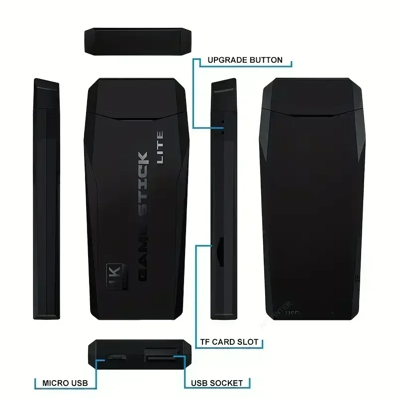 New stylish adult and child M8 home TV game console, 520 games, USB wireless dual P, 2.4G high-definition HDMI