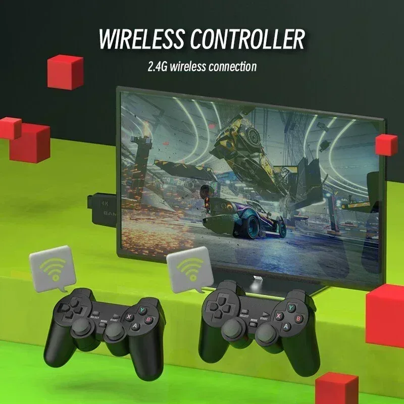 New stylish adult and child M8 home TV game console, 520 games, USB wireless dual P, 2.4G high-definition HDMI