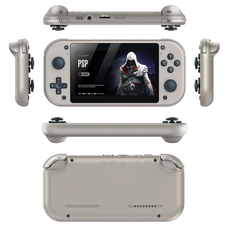 M17 Portable Video Game Console Retro Linux Open Source System 4.3-inch IPS display Portable 64GB pocket video player