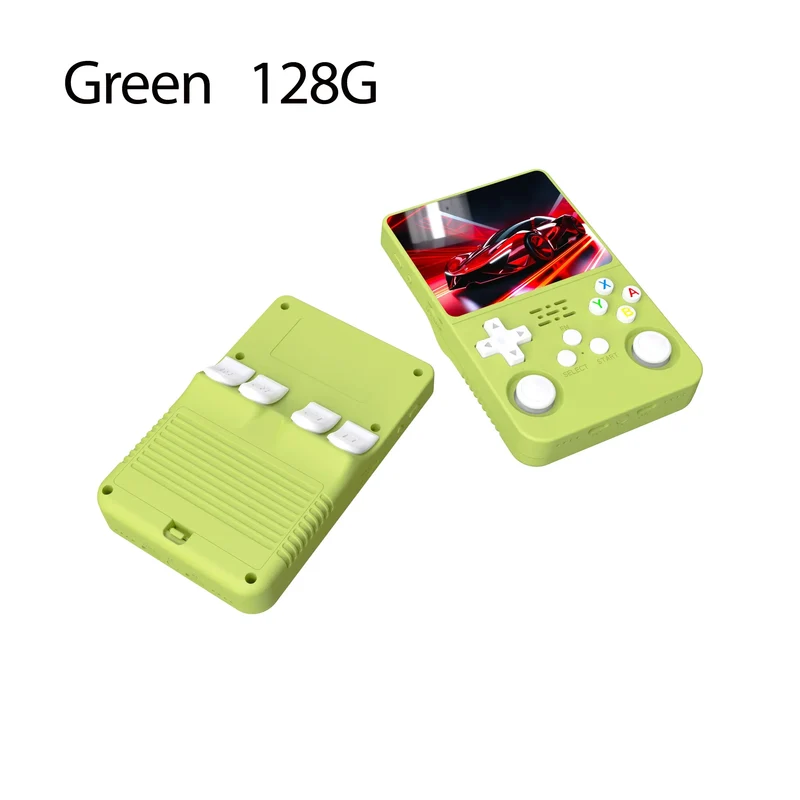 R36S Retro Handheld Video Game Console ARKOS System 3.5 Inch IPS Screen Classic Portable Pocket Video Player 128G Games Boy Gift