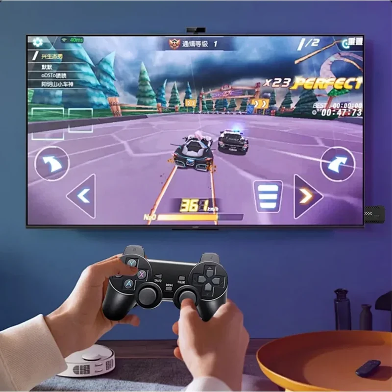G11 Pro HD Video Game Console Built in 10000+ Retro Games Plug and Play Ultra Low Latency with 2.4G Wireless Dual Controllers