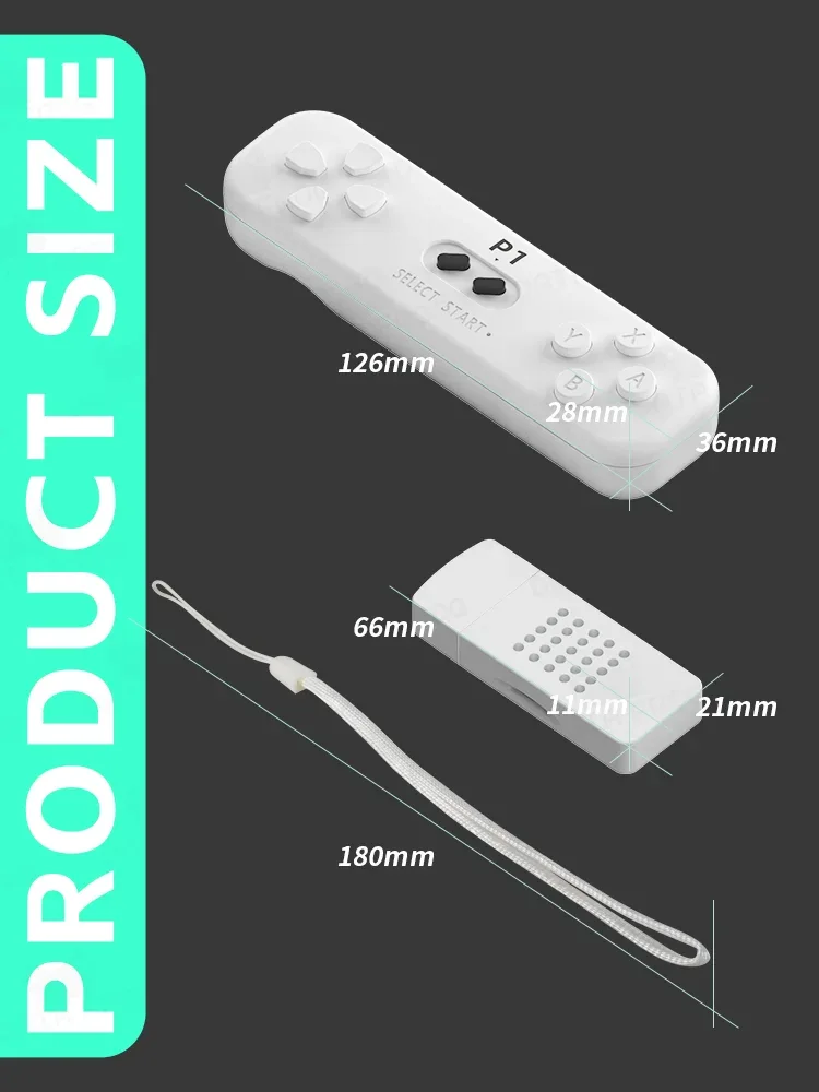 Retro Game With 2.4G Wireless Controller 4k Classic Motion Sensing Game Console Video Game Built in 1000 NES Games