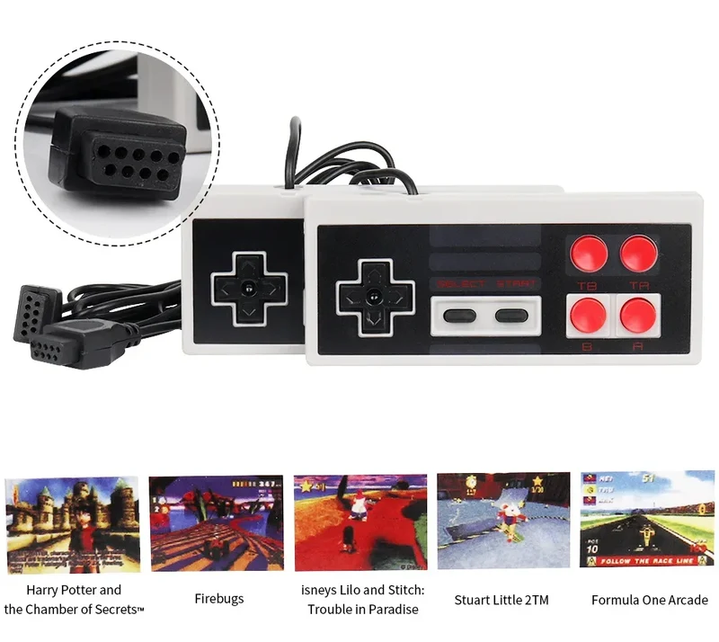 Hot 5 simulators 1000 Classic Games Player Retro Video Game Console Support game card download For nes Game Controller HD Out