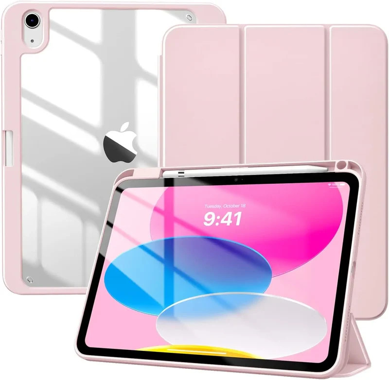 Case for iPad (A16) 11th Generation 11 Inch 2025, iPad 10th Generation Case 10.9 Inch 2022 with Pencil Holder,Protective Cover