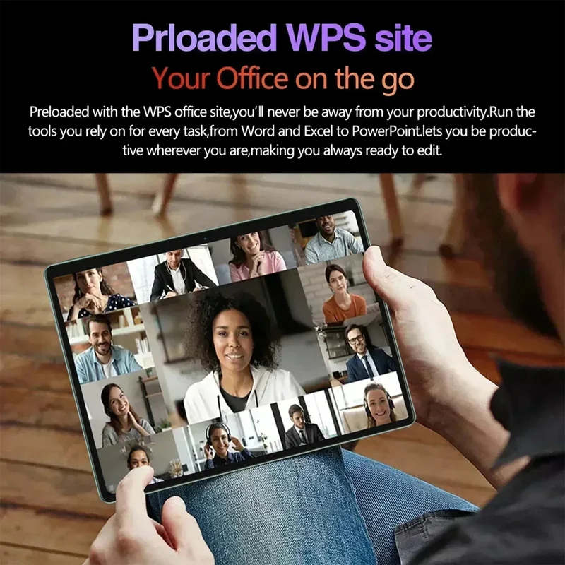 2025 Global BDF Android 13 Android Tablet 4GB+64GB HD Touch Screen Dual Card WIFI 6000mAh Battery Octa Core