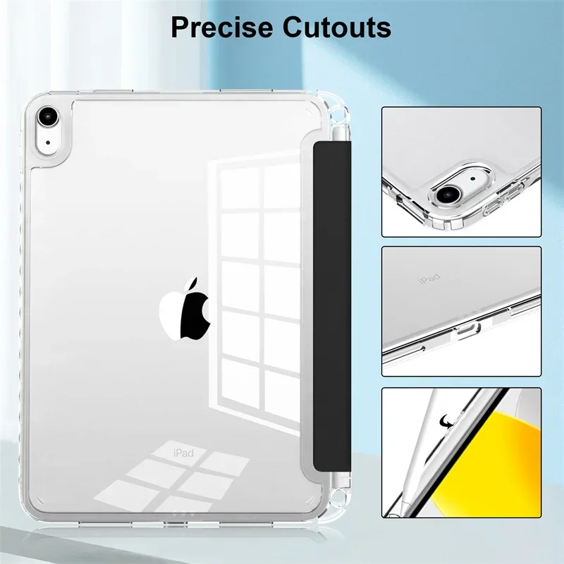 For iPad Air 6 7 11 inch Case 2025 2024 iPad Pro 11" 13" Funda iPad A16 11th 10th 10.2 9th Generation Pro 12.9 6th 5th 4th Cover