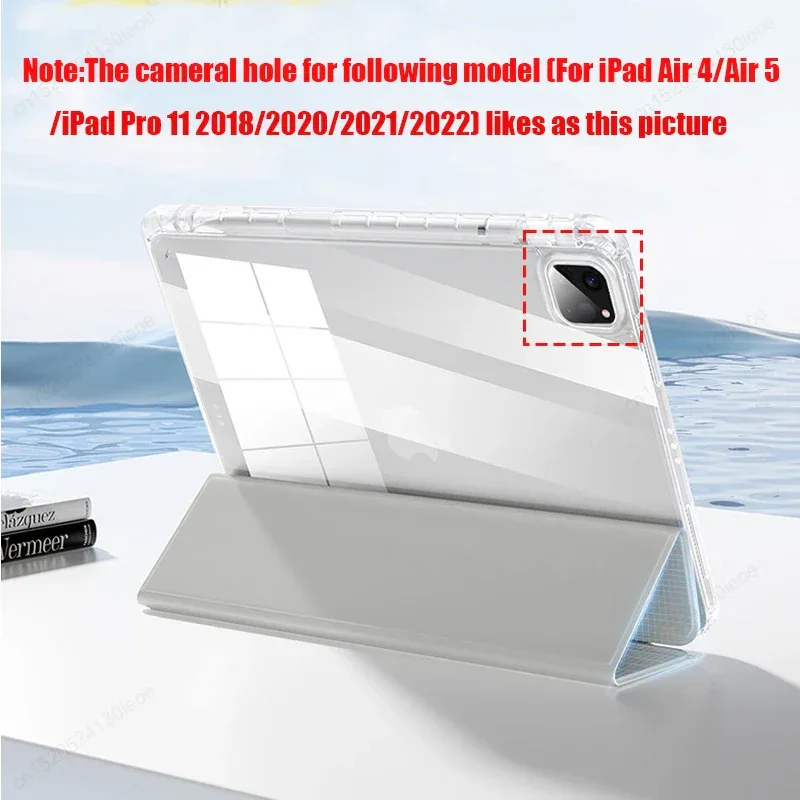 For iPad Air 6 7 11 inch Case 2025 2024 iPad Pro 11" 13" Funda iPad A16 11th 10th 10.2 9th Generation Pro 12.9 6th 5th 4th Cover