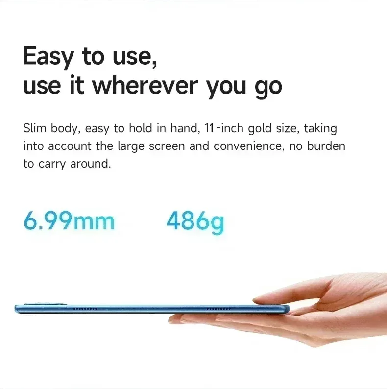 IPad Air Pro 11 inch Global Edition Original Tablet 22GB 2TB Android 14 4K HD 5G Dual SIM Video Call WIFI HD Screen Tablet