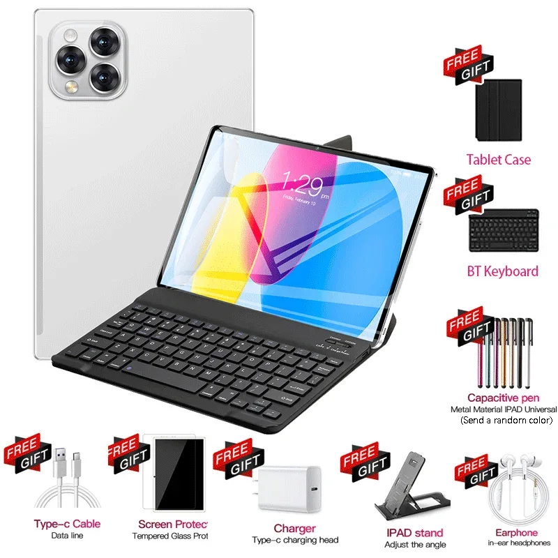IPad Air Pro 11 inch Global Edition Original Tablet 22GB 2TB Android 14 4K HD 5G Dual SIM Video Call WIFI HD Screen Tablet