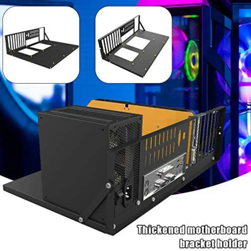 Mining Frame Open Chassis Frame Thickened Motherboard Bracket Fixing Frame Mining Rig Case Frame Computer Cases Towers Cases