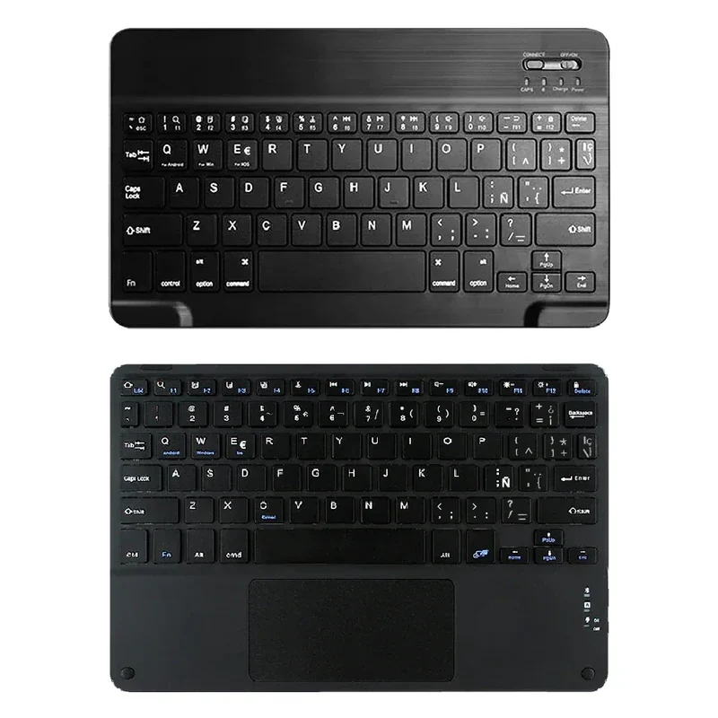 Spanish Keyboard Case For iPad Air Pro 11 13 2024,iPad 10.2 7/8/9th 10th 2022 Gen Air 3 4 5 10.9 Pro 12.9 Funda Cover For iPad