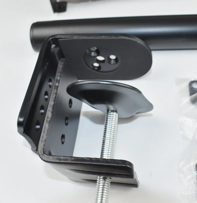 M051 clamp grommet base Full Motion 360 rotate single computer 10"-27" Monitor Holder long arm Monitor Mount Arm 9.9kgs PC stand