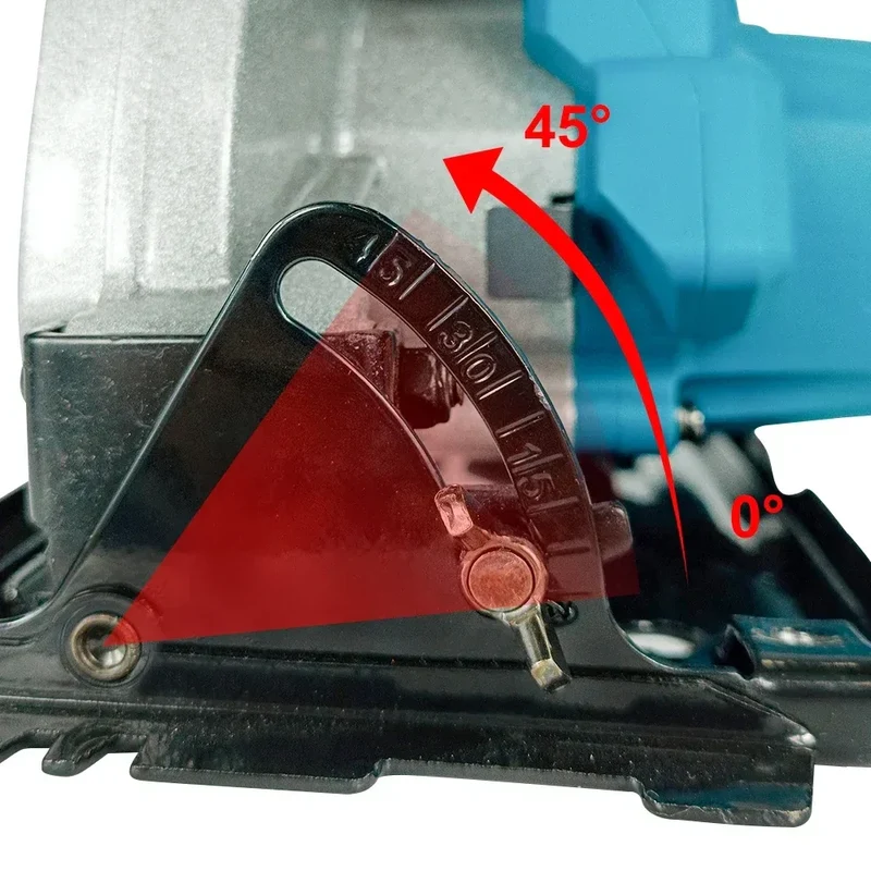 Kamolee 7 inch 21V 6.0Ah 6000mAh Electric Circular Saw for Home DIY Apply to 18V 21V Battery