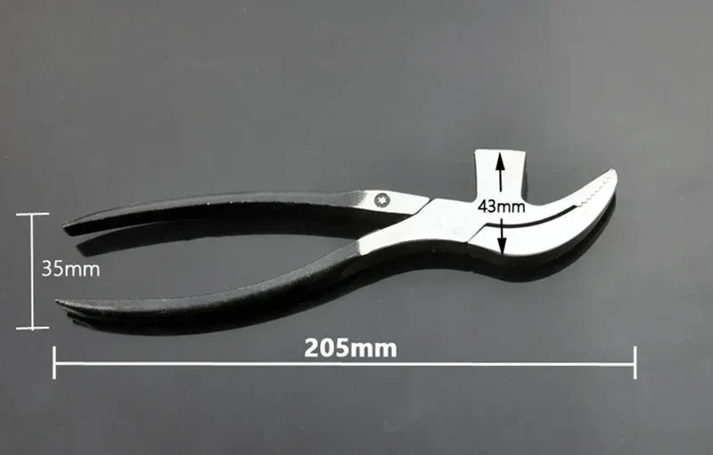 Stainless Steel Lasting Pincers Plier Repair with Nail Removal Design for Shoemaking Leather Craft DIY Working Shoe Repair Tool