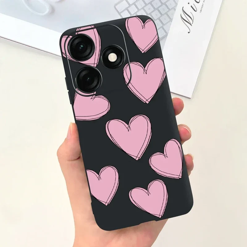 For Tecno Spark 20 Case Spark 20C BG7n Prety Girls Butterfly Painted Phone Case For Tecno Spark 20 Pro Spark20 C Soft TPU Fundas