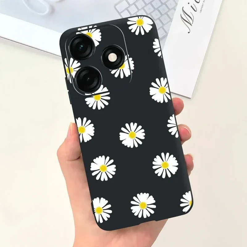 For Tecno Spark 20 Case Spark 20C BG7n Prety Girls Butterfly Painted Phone Case For Tecno Spark 20 Pro Spark20 C Soft TPU Fundas