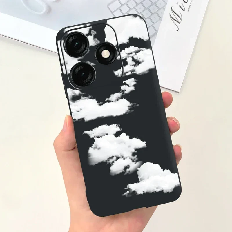 For Tecno Spark 20 Case Spark 20C BG7n Prety Girls Butterfly Painted Phone Case For Tecno Spark 20 Pro Spark20 C Soft TPU Fundas