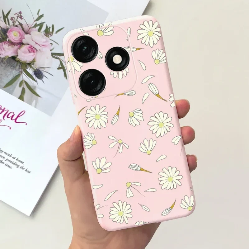 For Tecno Spark 20 Case Spark 20C BG7n Prety Girls Butterfly Painted Phone Case For Tecno Spark 20 Pro Spark20 C Soft TPU Fundas