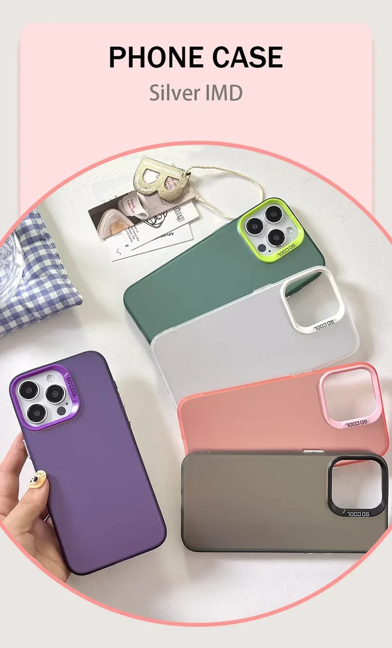 Epc Rapper Dancer H-HyunJin Phone Case IMD Phone Case For IPhone 16 15 14 13 12 11 Pro Max Plus Color Silver Cover