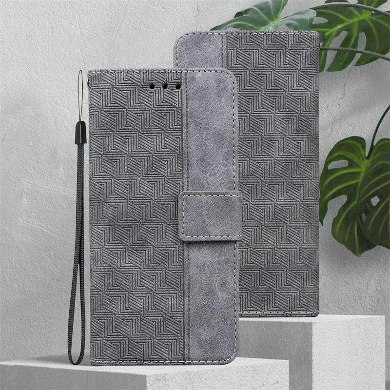 For Xiaomi Redmi 13 Case Solid Color Leather Flip Phone Case for Xaomi Redmi 13 Cover Redmi13 13C 5G Wallet Card Slots Etui