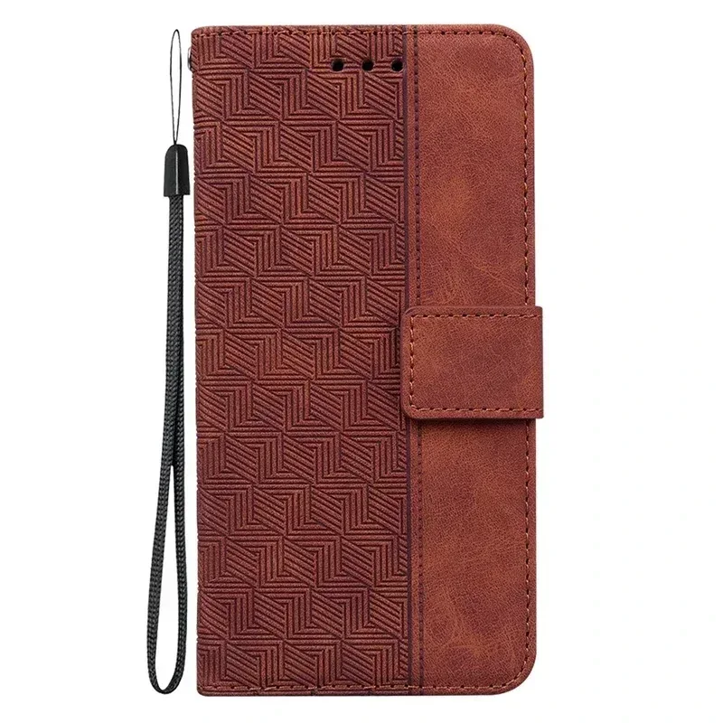 For Xiaomi Redmi 13 Case Solid Color Leather Flip Phone Case for Xaomi Redmi 13 Cover Redmi13 13C 5G Wallet Card Slots Etui