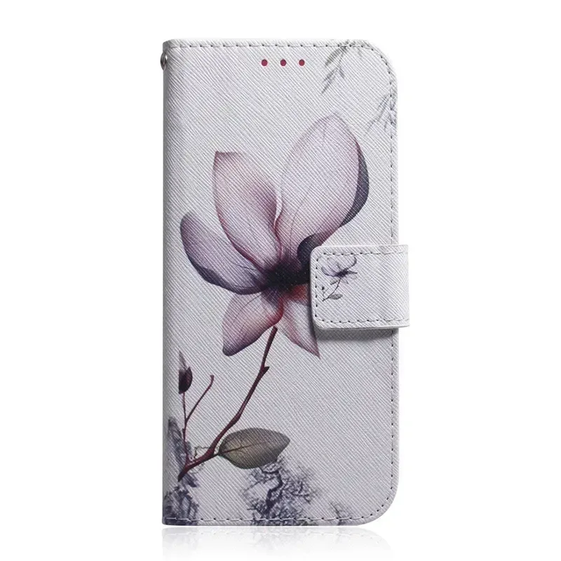For Xiaomi Redmi 13 Case Solid Color Leather Flip Phone Case for Xaomi Redmi 13 Cover Redmi13 13C 5G Wallet Card Slots Etui