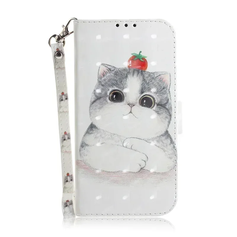 For Xiaomi Redmi 13 Case Solid Color Leather Flip Phone Case for Xaomi Redmi 13 Cover Redmi13 13C 5G Wallet Card Slots Etui