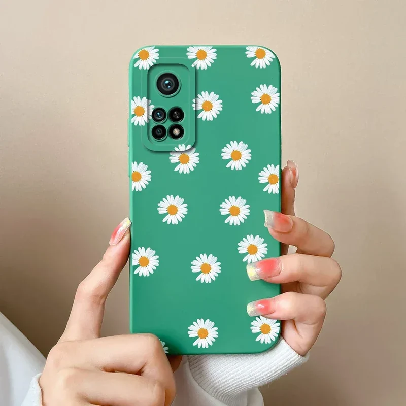 For Xiaomi Mi 10T 5G Phone Case Matte Liquid Silicone Shell For Xiaomi Mi 10T Pro 5G Cute Cat Cartoons Ultrathin Fashion Fundas