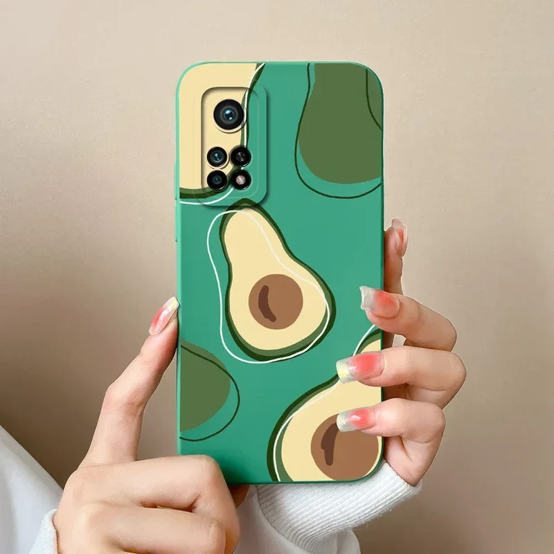 For Xiaomi Mi 10T 5G Phone Case Matte Liquid Silicone Shell For Xiaomi Mi 10T Pro 5G Cute Cat Cartoons Ultrathin Fashion Fundas
