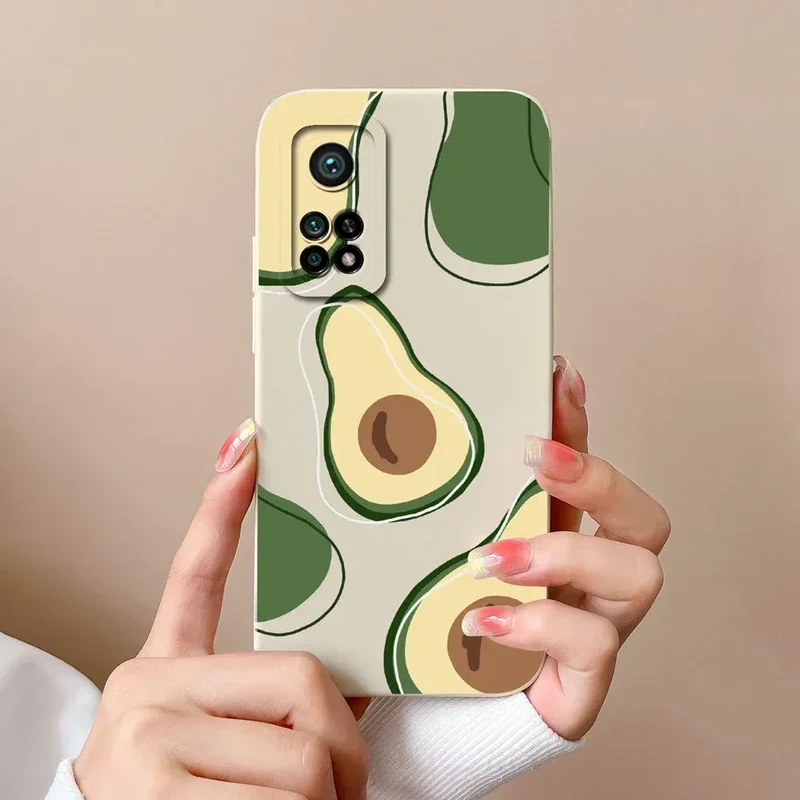 For Xiaomi Mi 10T 5G Phone Case Matte Liquid Silicone Shell For Xiaomi Mi 10T Pro 5G Cute Cat Cartoons Ultrathin Fashion Fundas