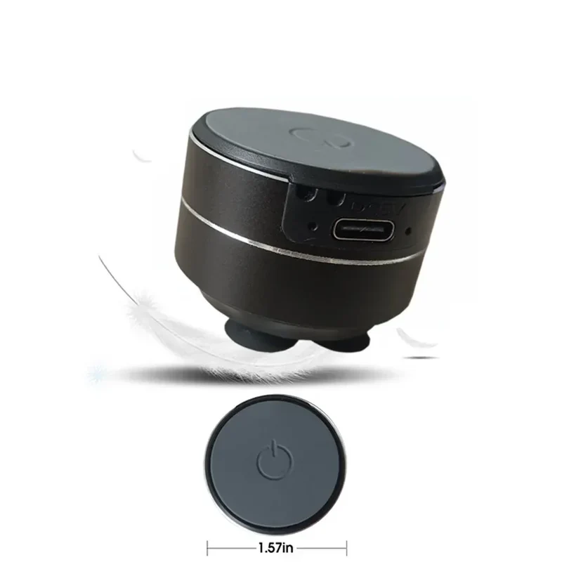 Mini Bone Conduction Speaker Vibration Stereo Audio Digital TWS Wireless Bluetooth Speakers Portable Metal Speaker Dropshipping