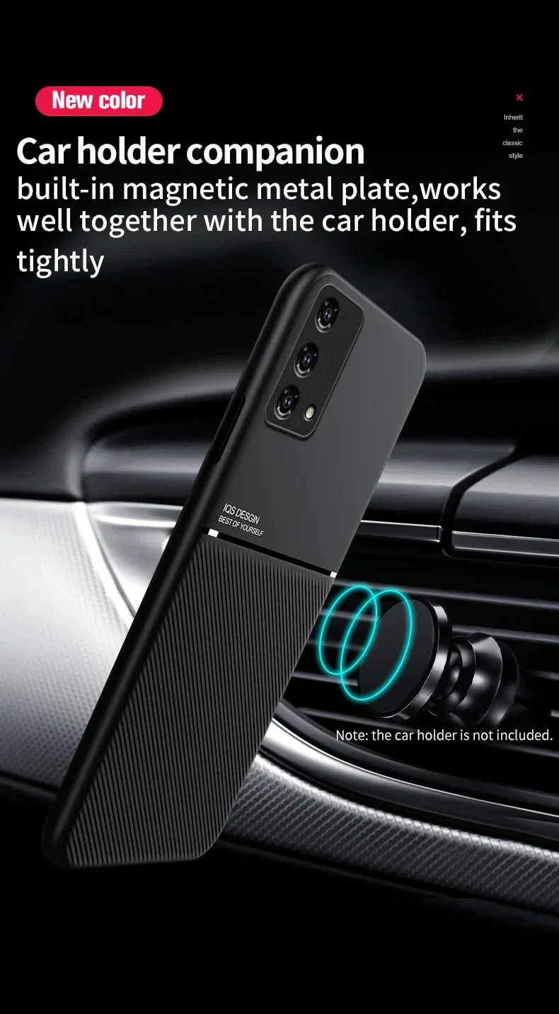 For OPPO F11 F19 F21 K11 Find X3 Pro X5 Lite Find X6 Pro Summer Heat Dissipation Anti Slip Phone Case Magnetic Matte Back Case
