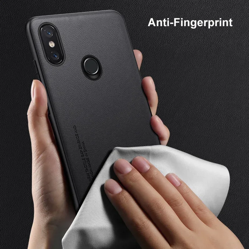 Luxury PU Leather Case For Xiaomi Mi 8 Mi8 Back Cover Matte Silicone Full Protection Phone Case For Xiaomi 8 Xiaomi8 Coque