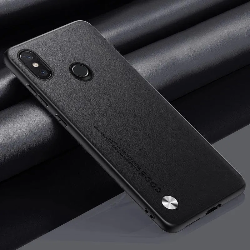 Luxury PU Leather Case For Xiaomi Mi 8 Mi8 Back Cover Matte Silicone Full Protection Phone Case For Xiaomi 8 Xiaomi8 Coque
