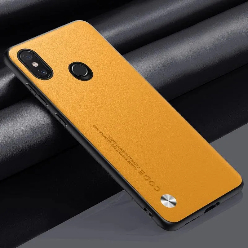 Luxury PU Leather Case For Xiaomi Mi 8 Mi8 Back Cover Matte Silicone Full Protection Phone Case For Xiaomi 8 Xiaomi8 Coque