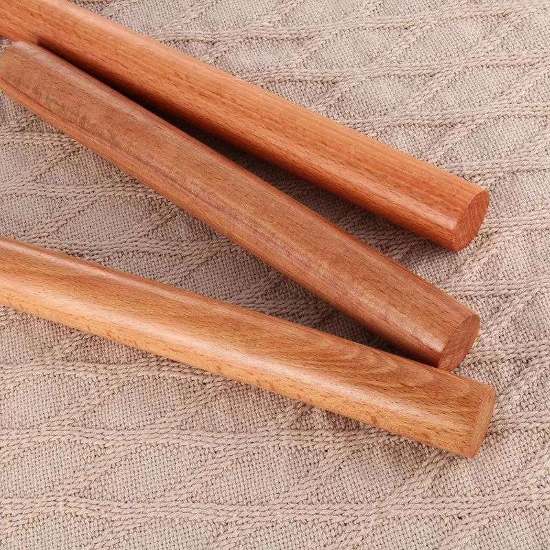 Wooden Rolling Pin Fondant Cake Decoration Dough Roller Cooking Pastry Baking Tool Kitchen Accessories
