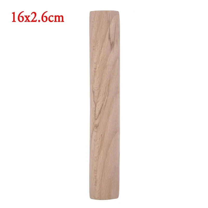 Wooden Rolling Pin Fondant Cake Decoration Dough Roller Cooking Pastry Baking Tool Kitchen Accessories