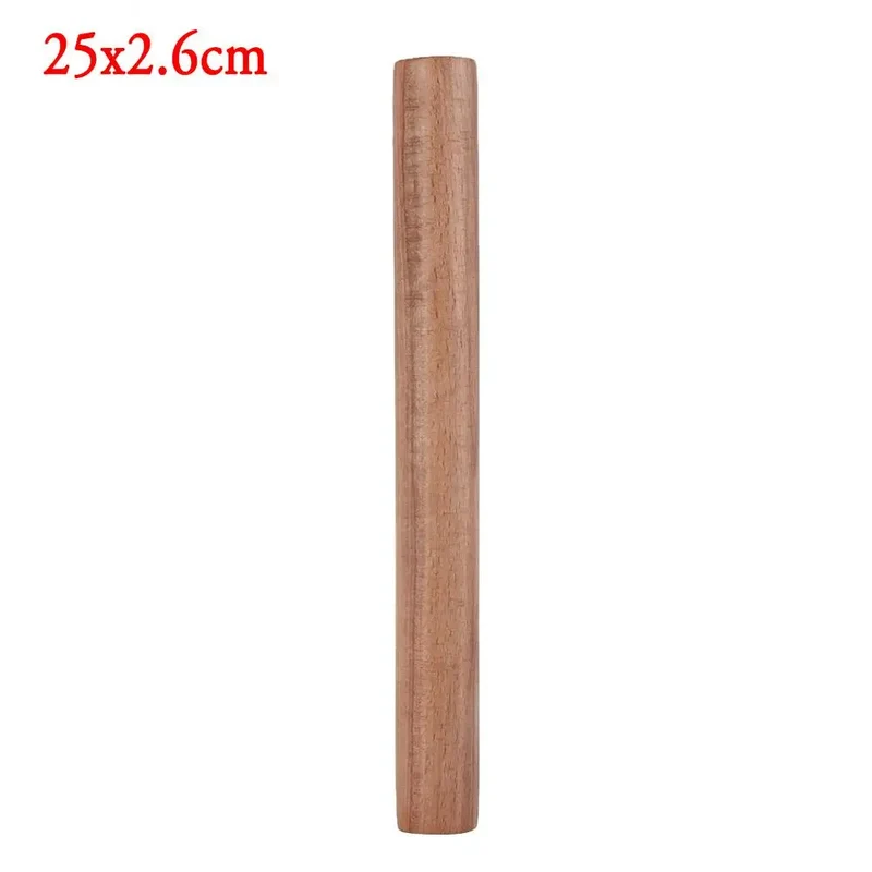 Wooden Rolling Pin Fondant Cake Decoration Dough Roller Cooking Pastry Baking Tool Kitchen Accessories