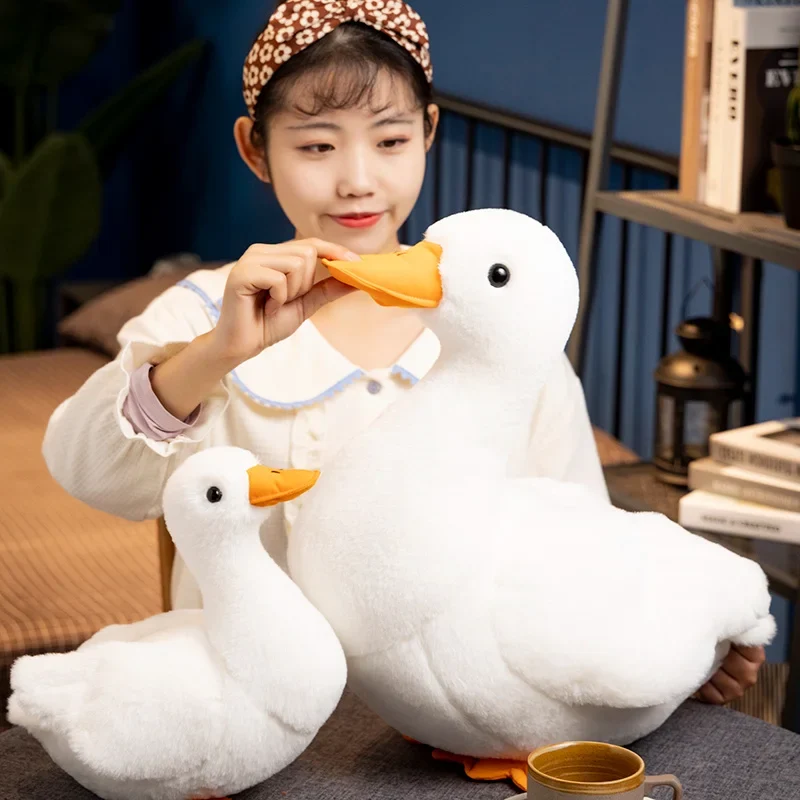 Hot Sale Simulation Stuffed 25/42cm Cole Duck Super Soft Throw Pillow Home Decor Dolls Funny Girls Boys Toys Birthday Gifts