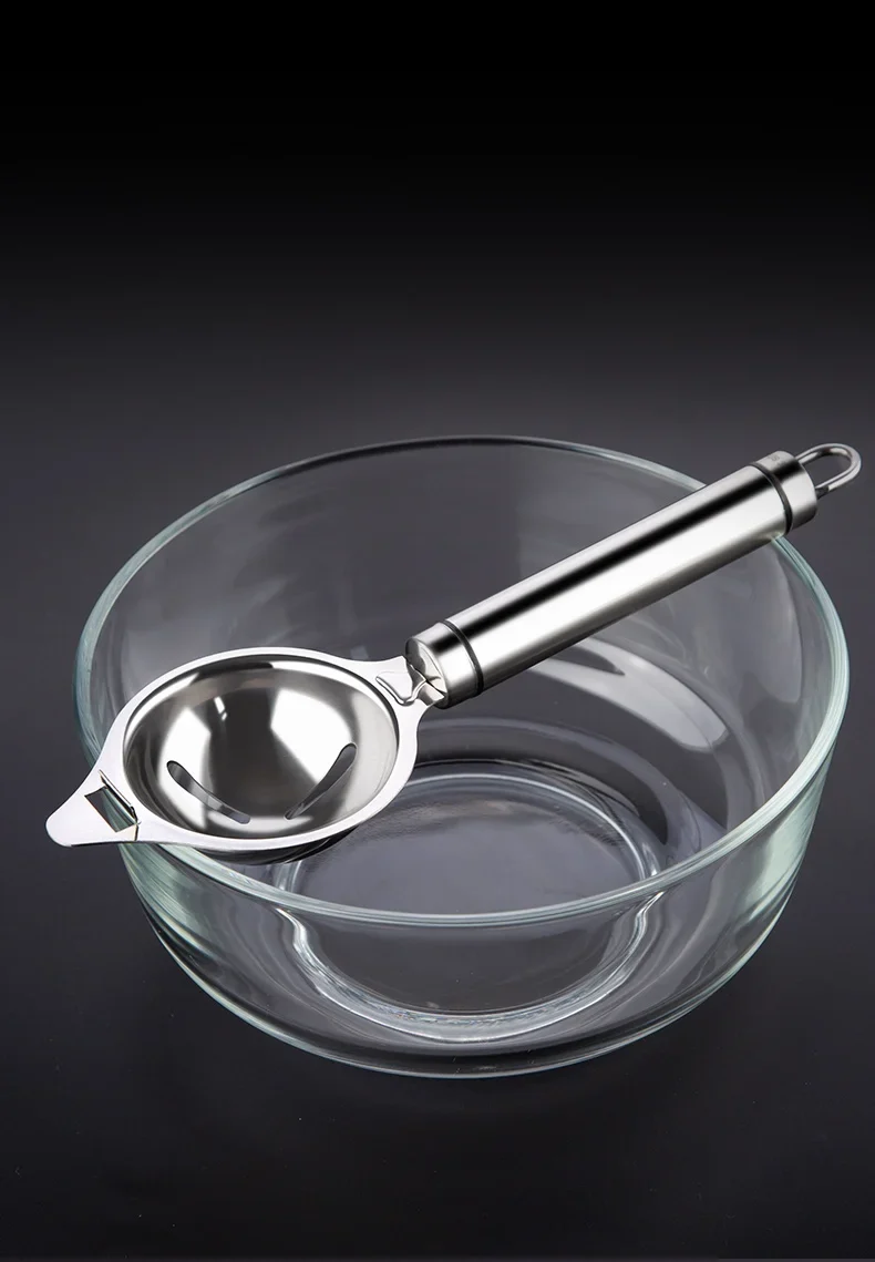 Egg White Separator Stainless Steel Tools Eggs Yolk Filter Gadgets Kitchen Accessories Separating Funnel Spoon Divider Utensils