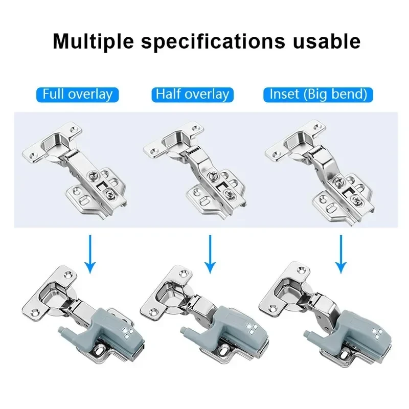 Universal LED Inner Hinge Lamp Cabinet Induction Lights Wardrobe Cupboard Sensor Lights Bedroom Kitchen Closet Night Lamp