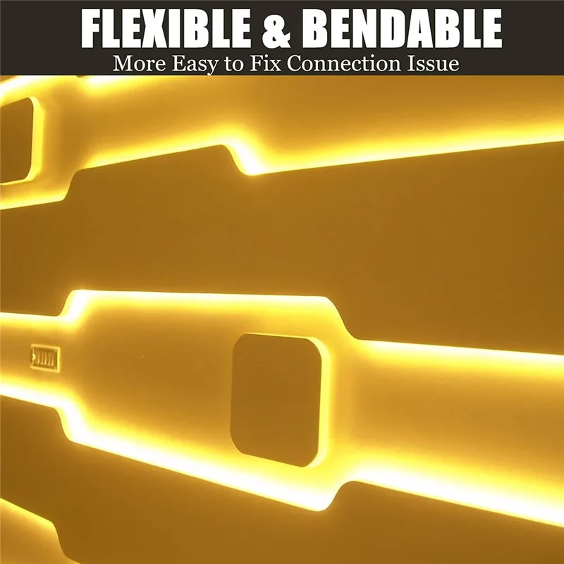 5V USB Neon Lamp Dimmable Waterproof Flexible Tape Touch Sensor LED Neon Sign Light Strip Bedroom Backlight DIY Decor